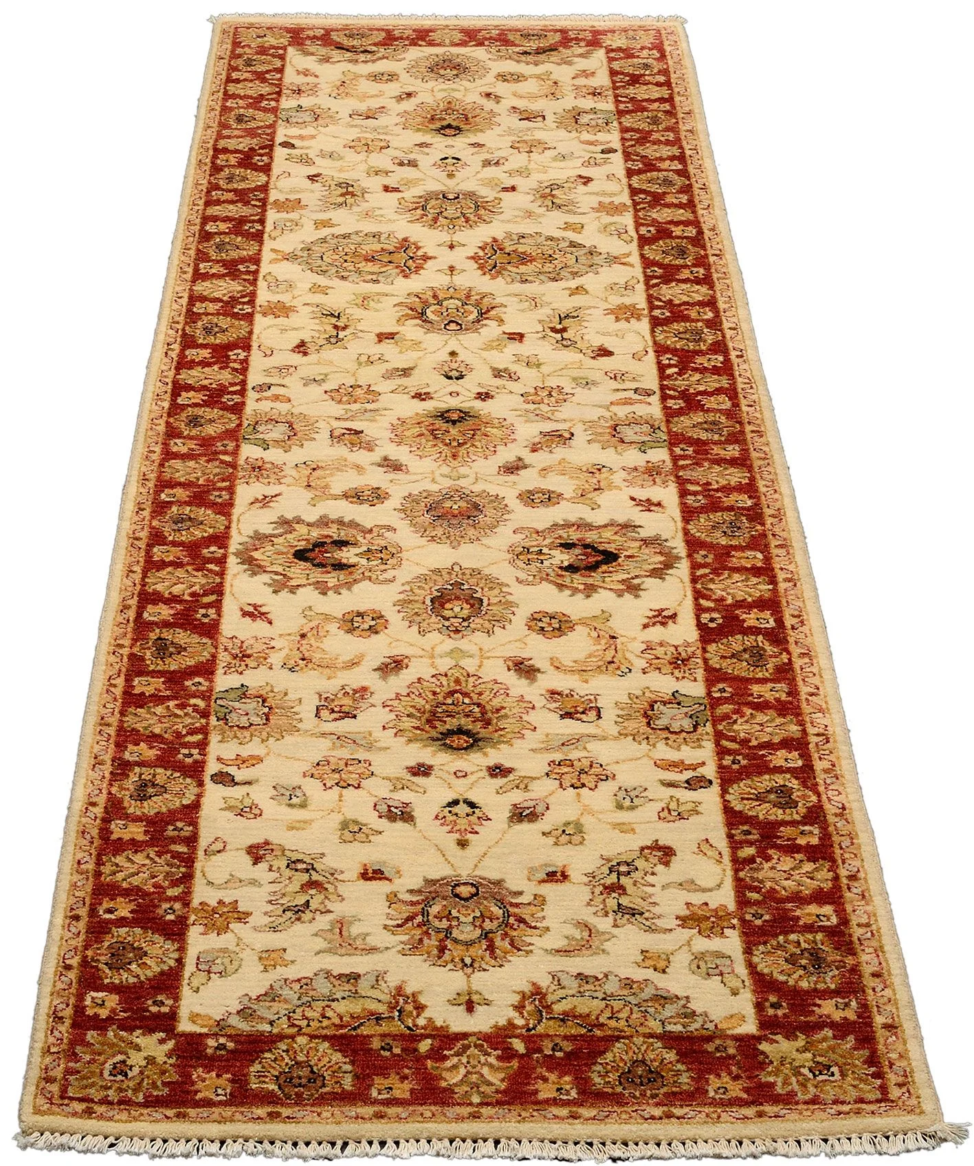 Handgeknüpfter Ziegler Orientteppich, 86 × 298 cm, Wolle
