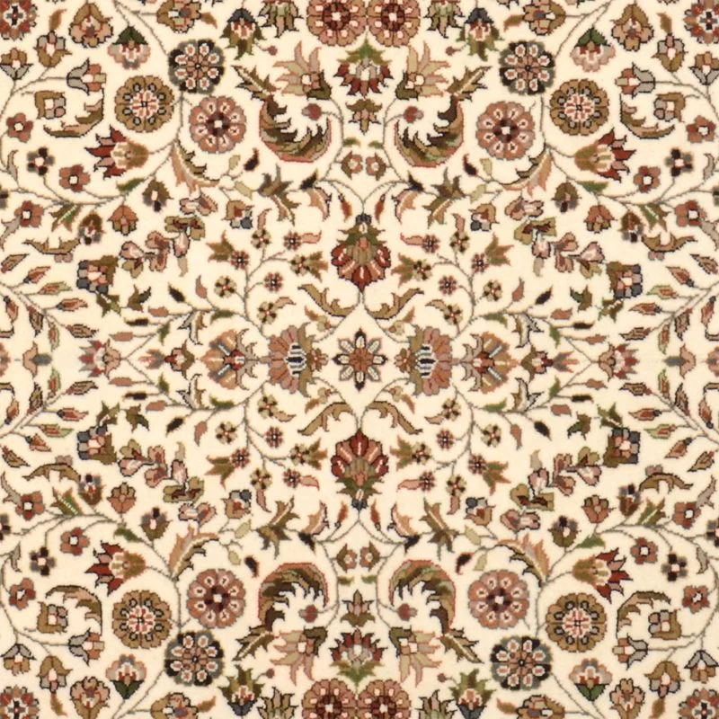 Täbriz Orientteppich 126 × 187 cm aus Wolle, handgeknüpft
