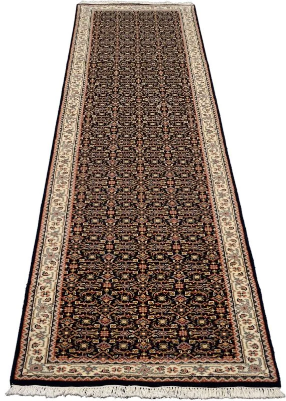 Bijar Orientteppich 82 × 393 cm aus Wolle, handgeknüpft