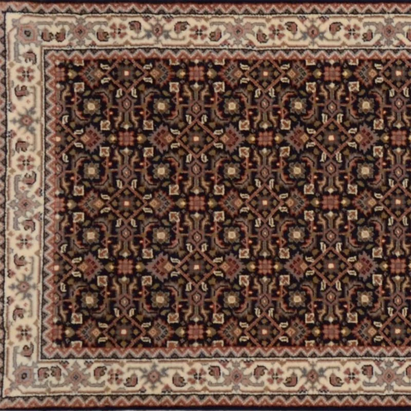 Bijar Orientteppich 82 × 393 cm aus Wolle, handgeknüpft