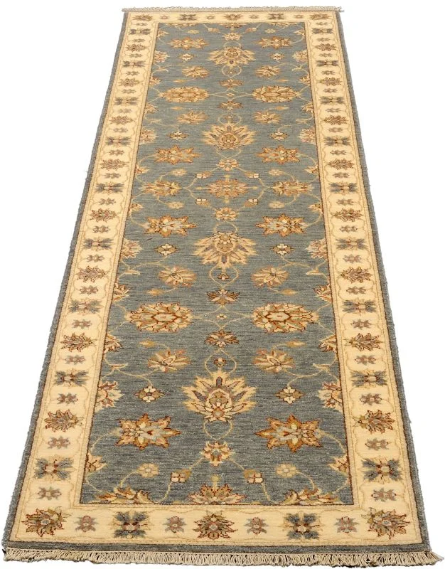 Handgeknüpfter Ziegler Orientteppich, 85 × 306 cm, Wolle