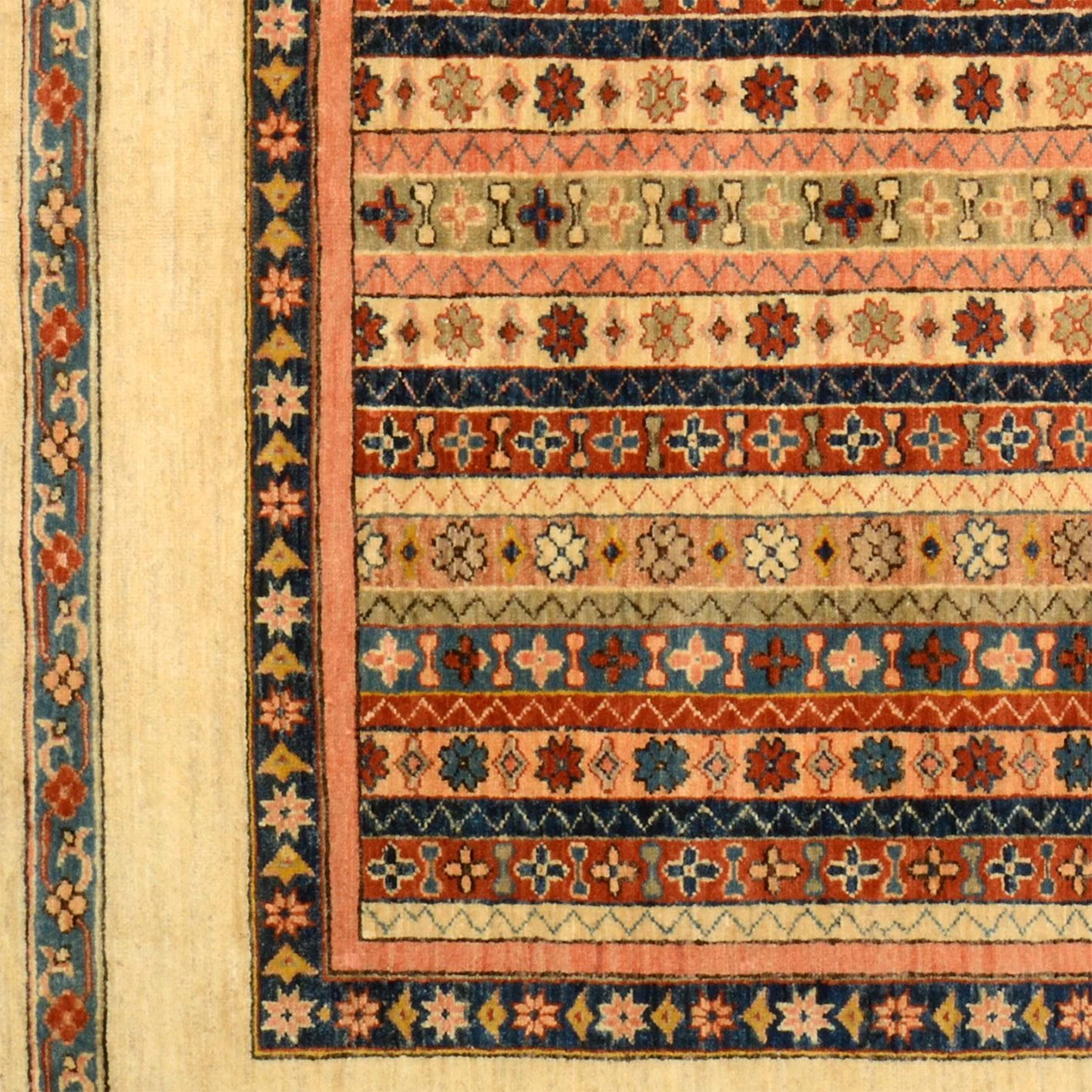Handgeknüpfter Ziegler Orientteppich, 177 × 233 cm, Wolle