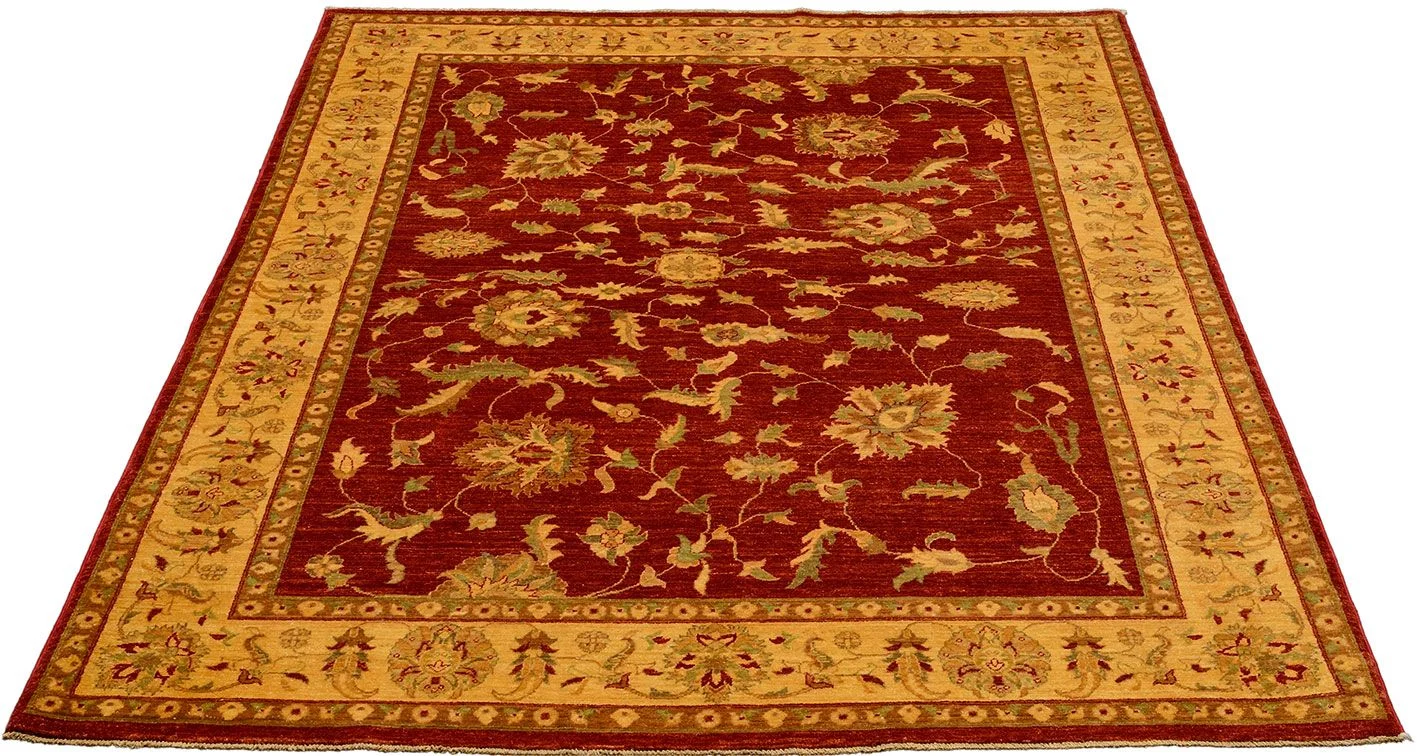 Ziegler Orientteppich 167 × 236 cm aus Wolle, handgeknüpft
