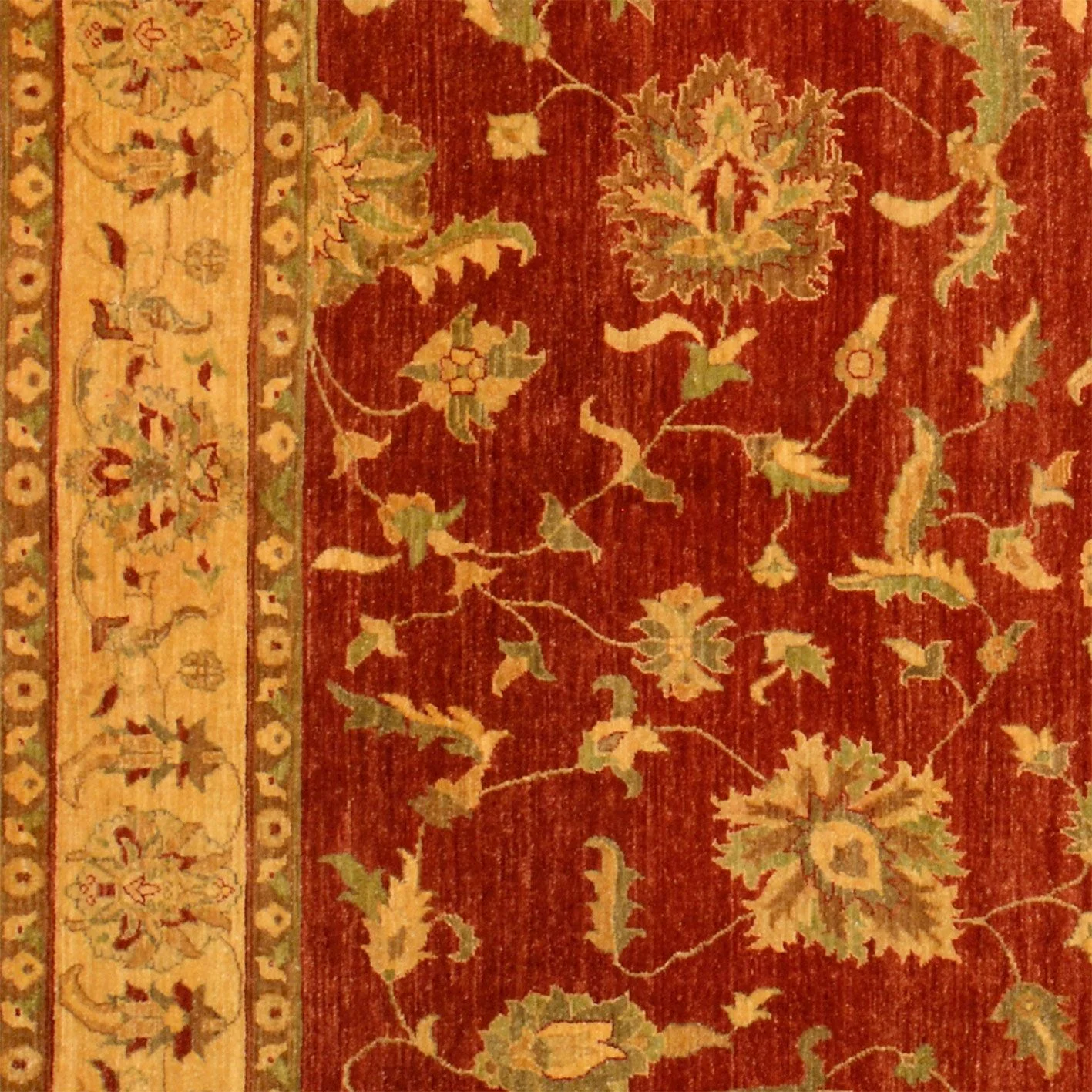 Ziegler Orientteppich 167 × 236 cm aus Wolle, handgeknüpft
