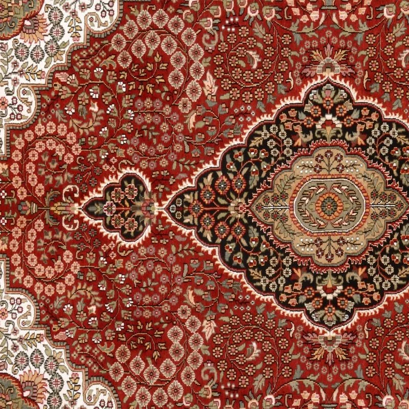 orientteppich-agra-246-x-311-cm-viskose-handgeknupft-3 Handgeknüpfter Orientteppich, 246 × 311 cm