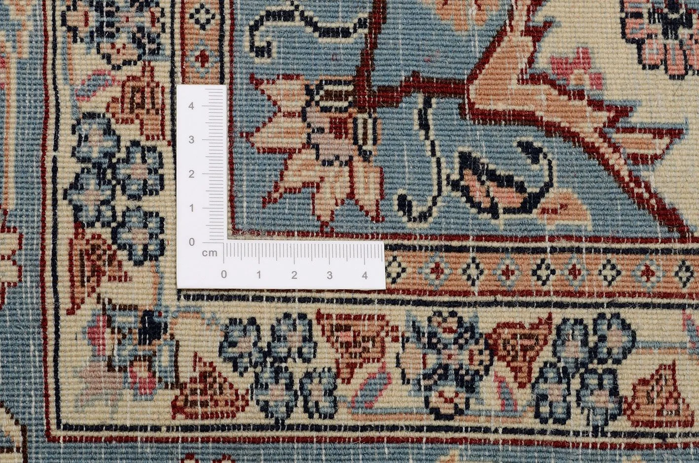 Handgeknüpfter Isfahan Teppich, 156 × 243 cm, Wolle