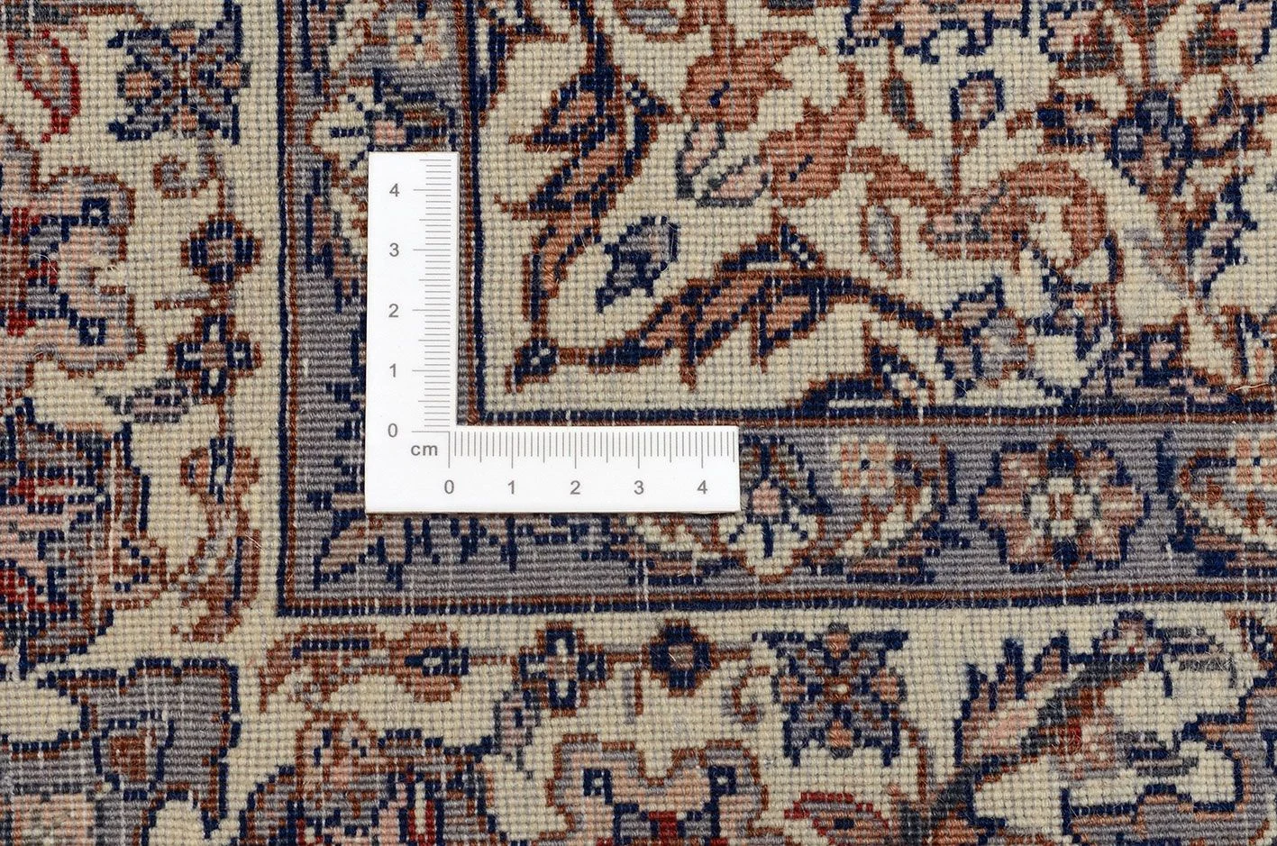 Handgeknüpfter Isfahan Teppich, 83 × 380 cm, Wolle