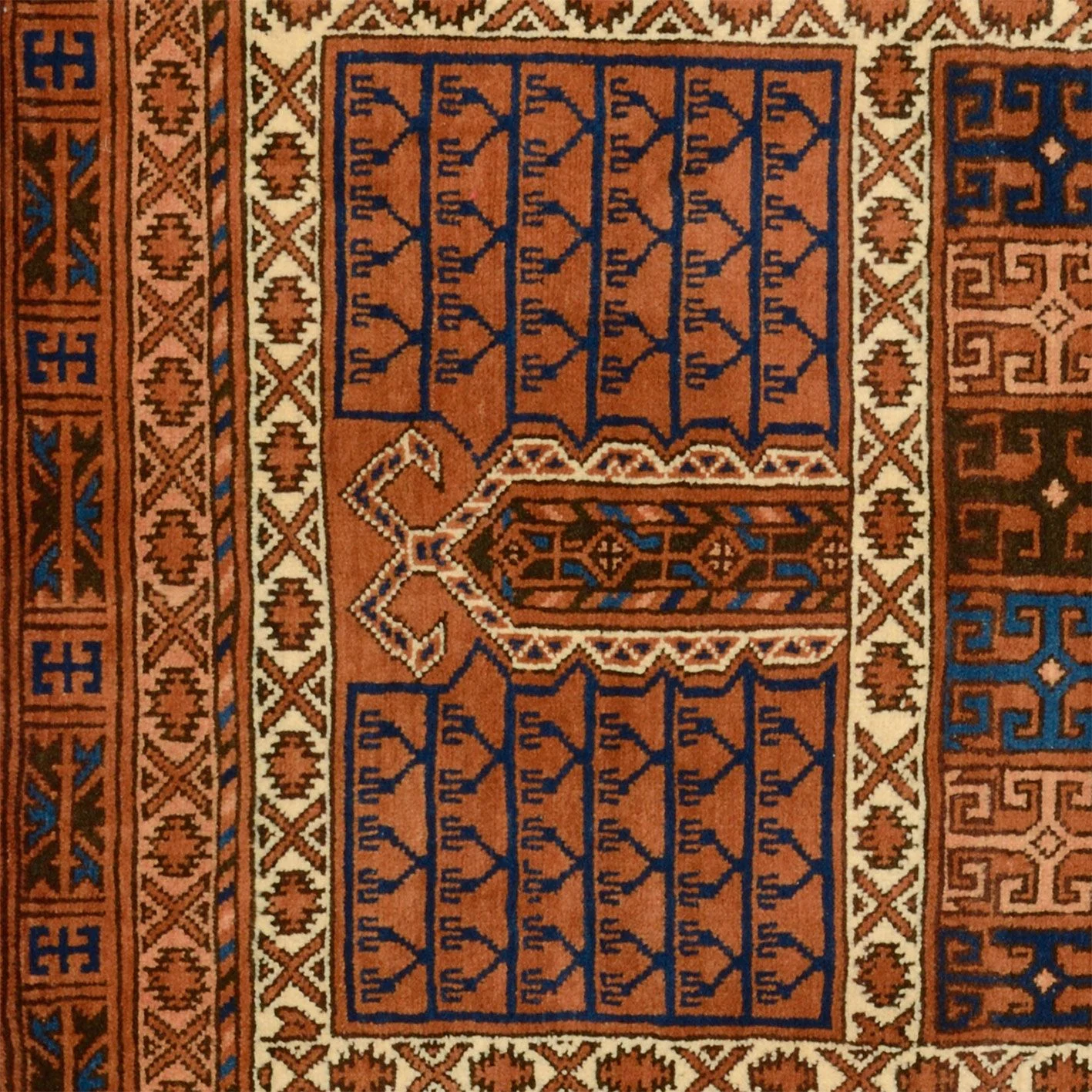 Orientteppich aus Afghanistan, 139 × 188 cm