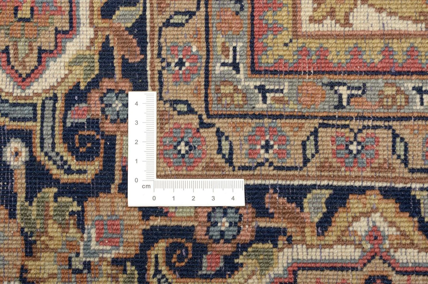 Handgeknüpfter Kashan Orientteppich, 202 × 293 cm, Wolle