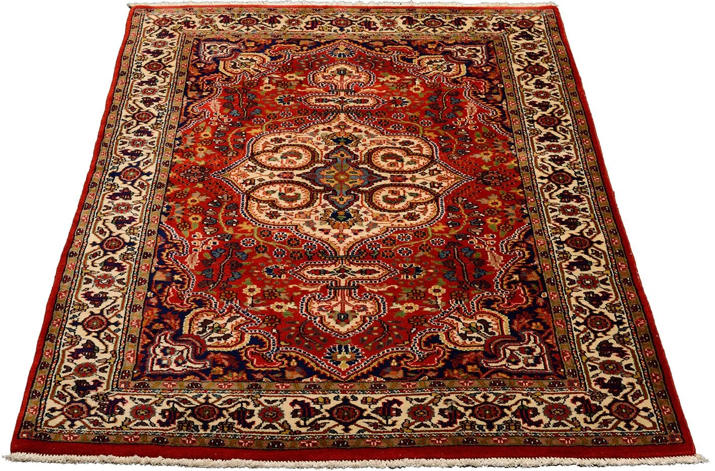 Handgeknüpfter Orientteppich 128 × 178 cm