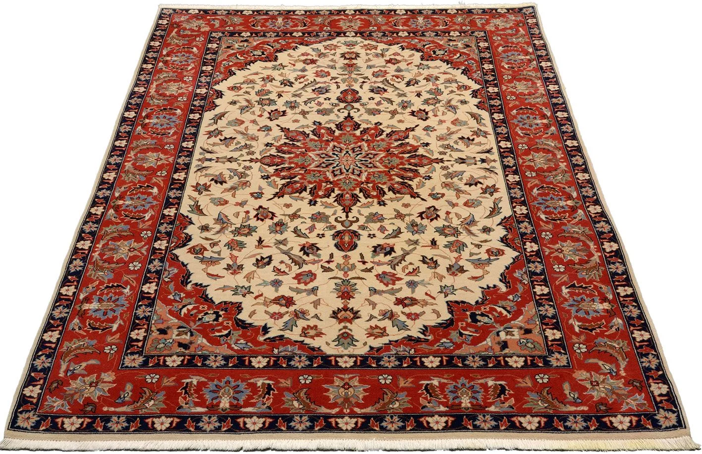Handgeknüpfter Täbriz Teppich 150 × 243 cm