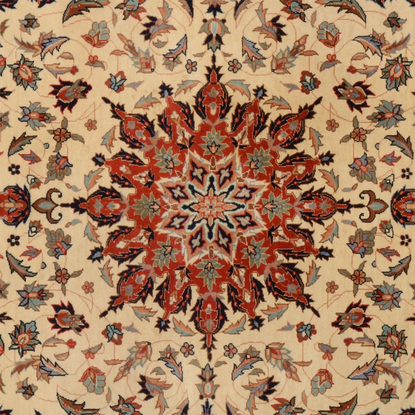 Handgeknüpfter Täbriz Teppich 150 × 243 cm
