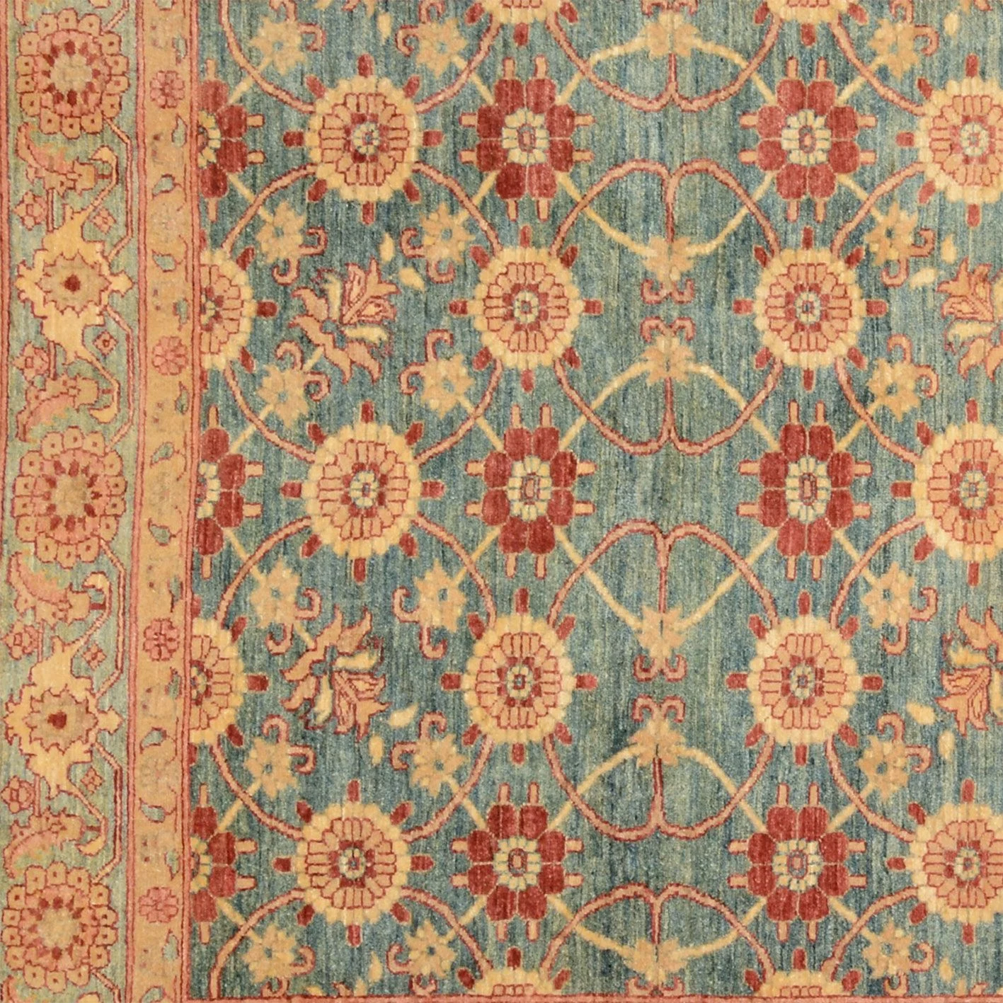 Handgeknüpfter Ziegler Orientteppich, 182 × 283 cm, Wolle