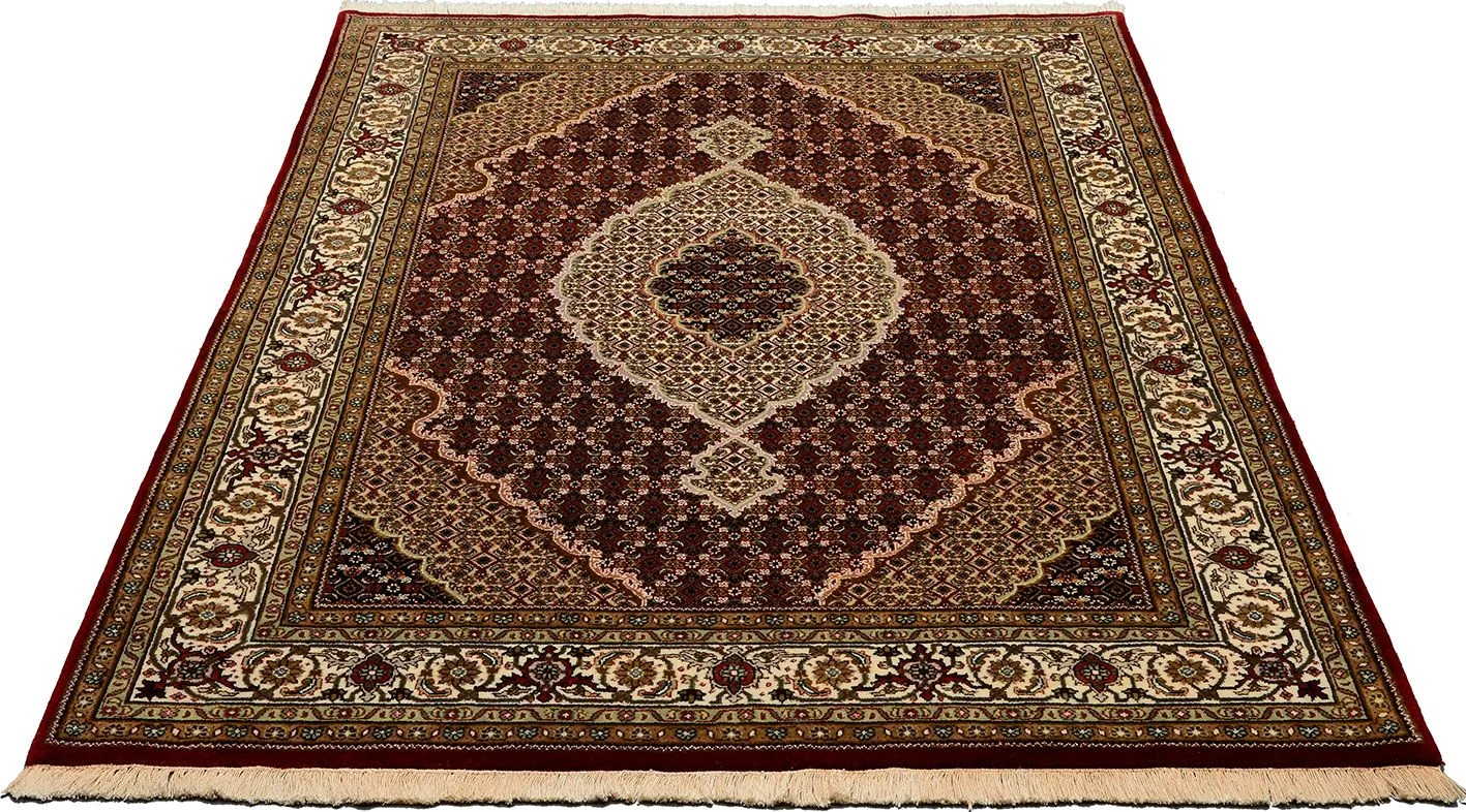 Täbriz Orientteppich aus Indien, 153 × 215 cm