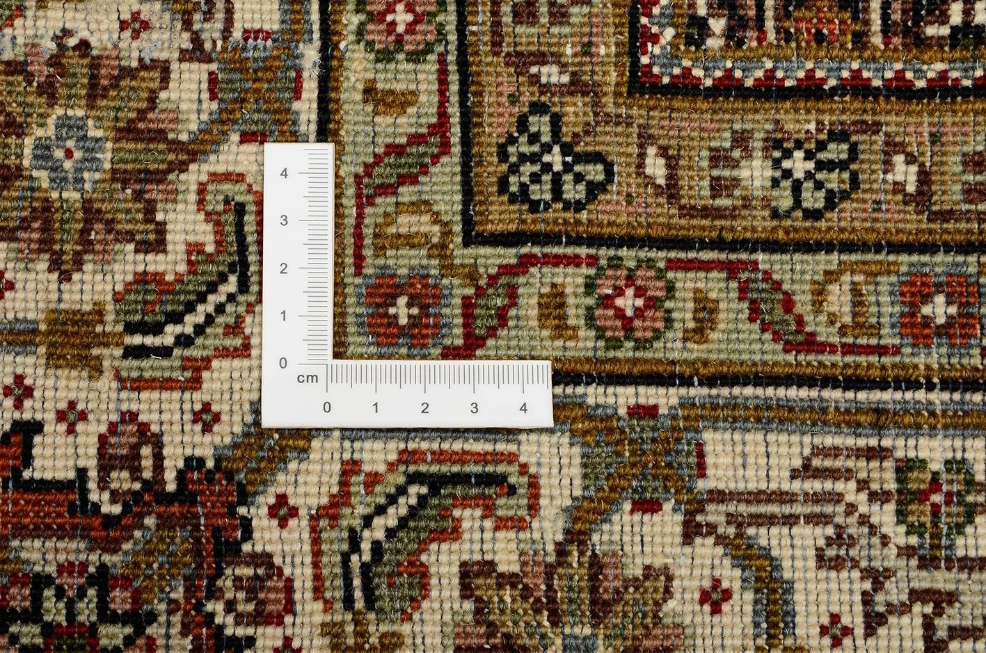Täbriz Orientteppich aus Indien, 153 × 215 cm