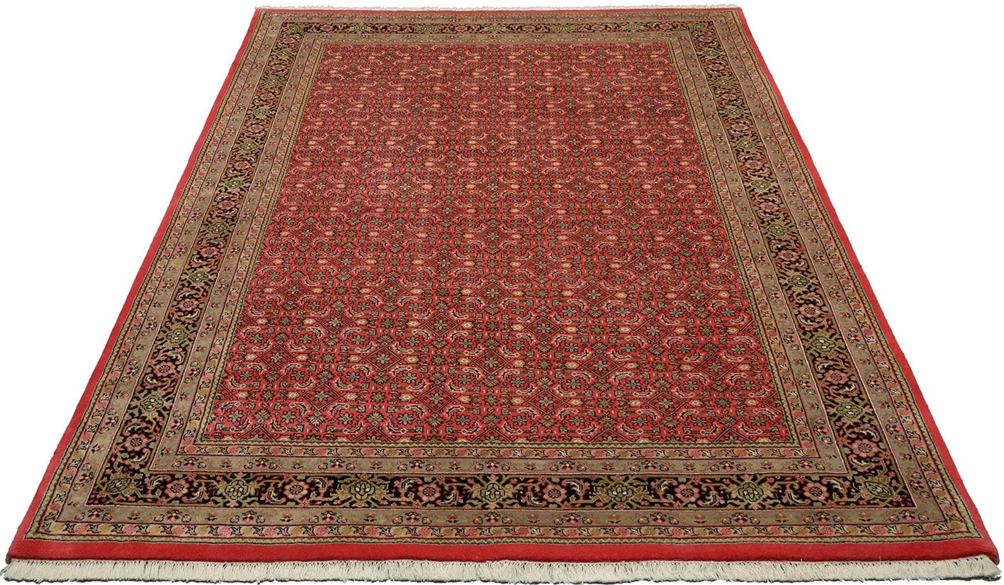 Handgeknüpfter Bijar Orientteppich, 201 × 288 cm, Wolle