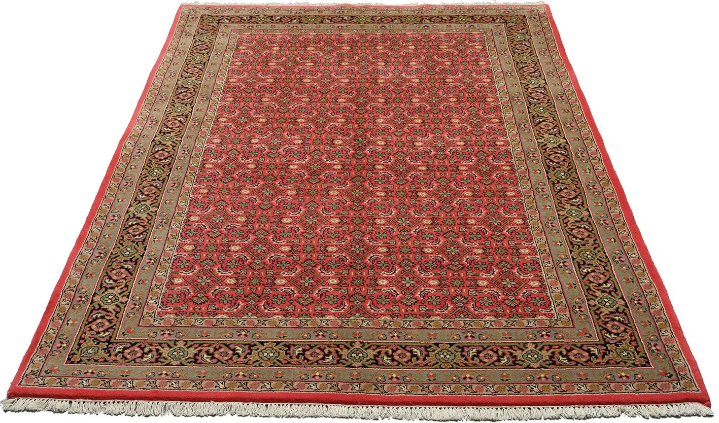 Handgeknüpfter Bijar Orientteppich, 166 × 244 cm, Wolle