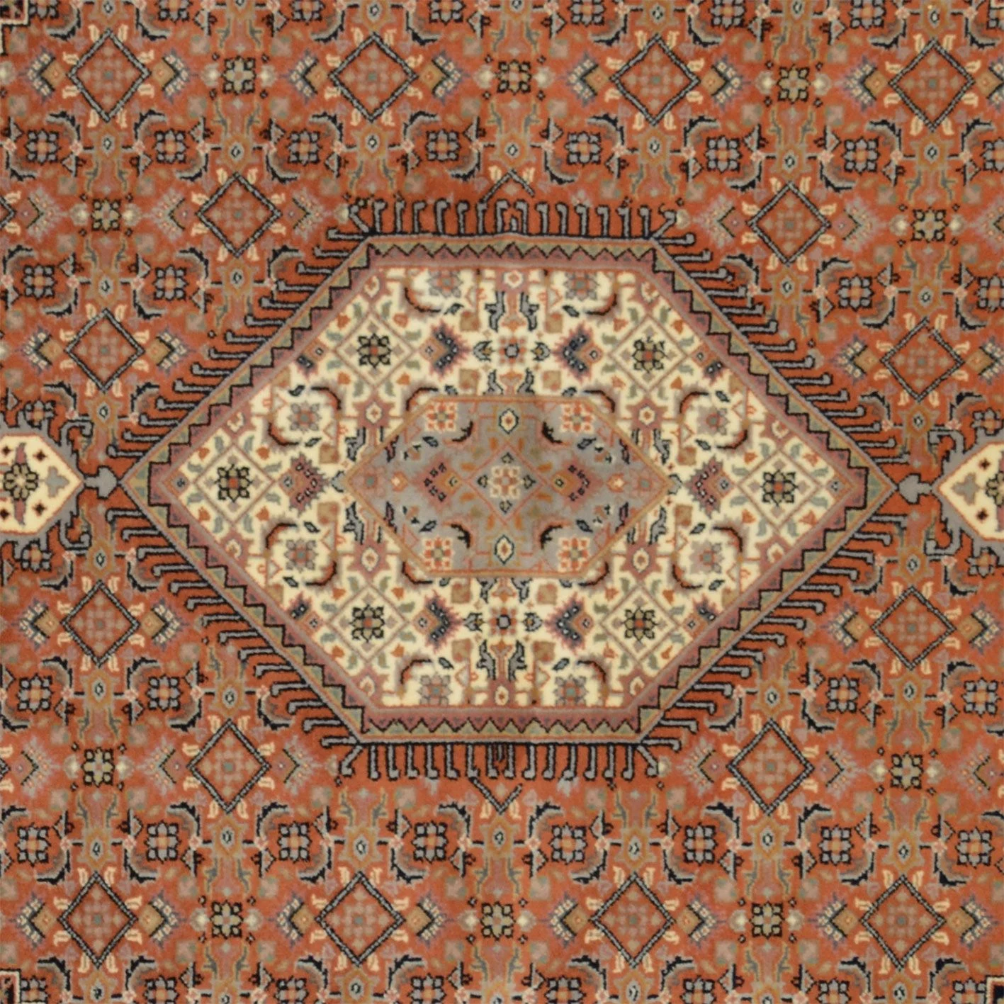 Bijar Orientteppich 198 × 246 cm aus Wolle, handgeknüpft