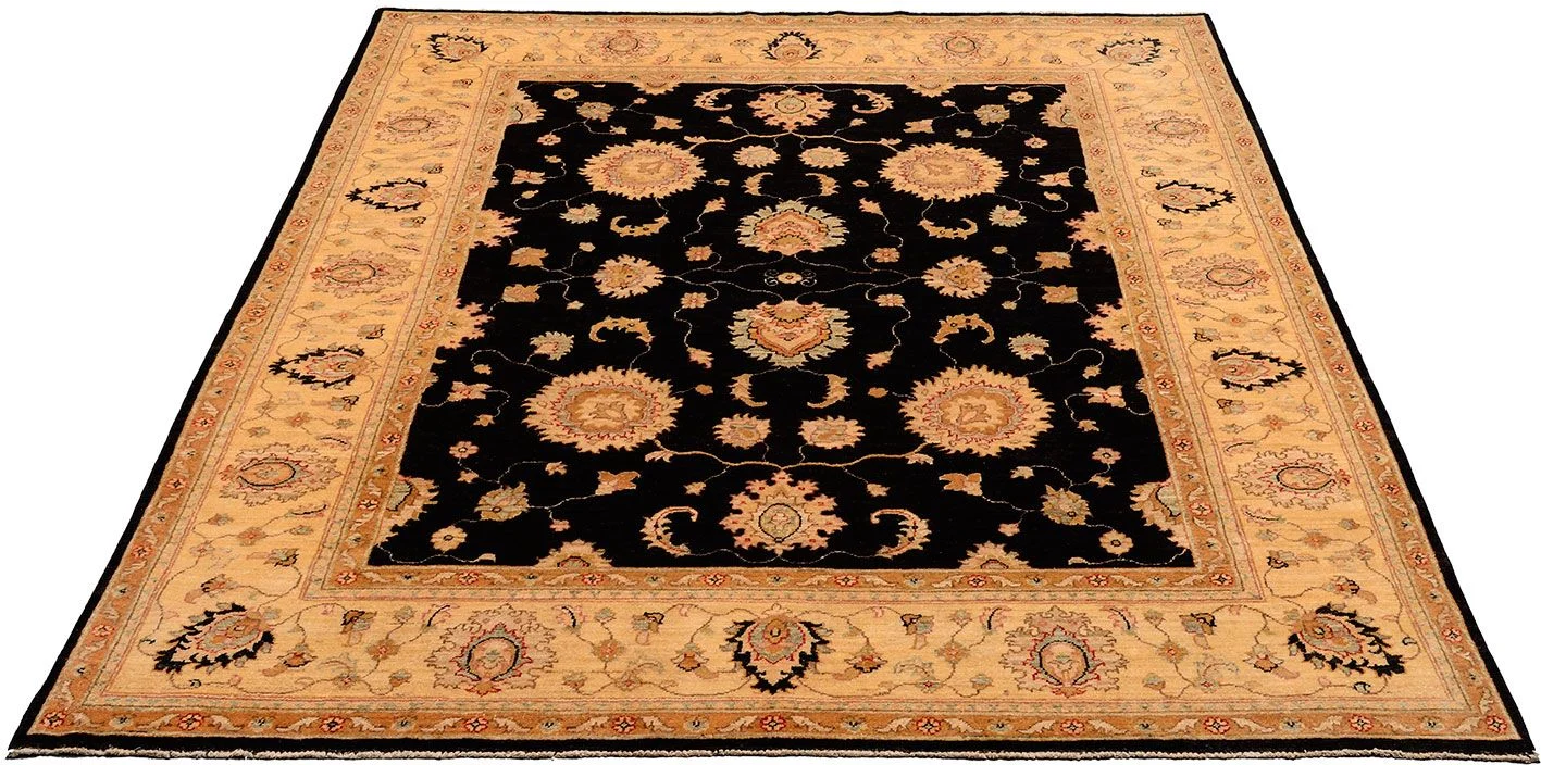 Ziegler Orientteppich 200 × 254 cm aus Wolle, handgeknüpft