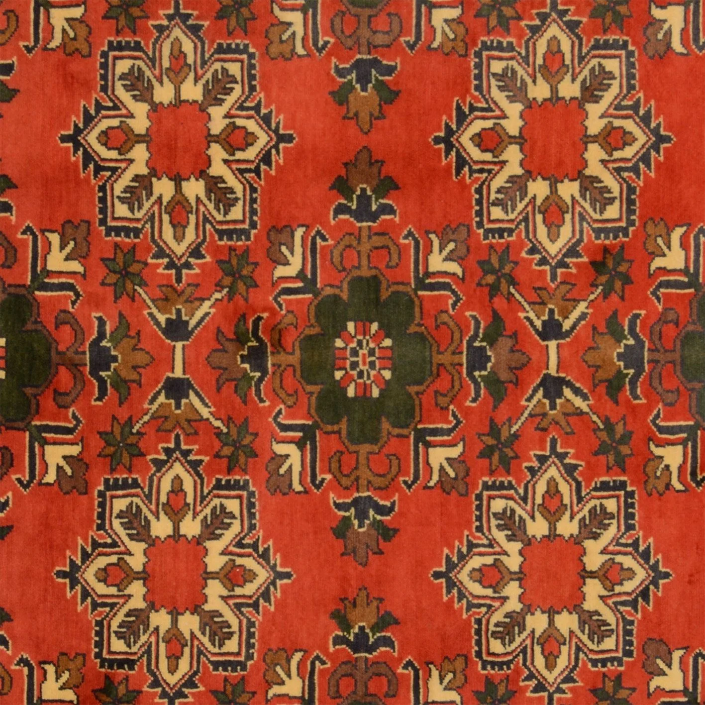 Orientteppich 202 × 293 cm aus Wolle, handgeknüpft