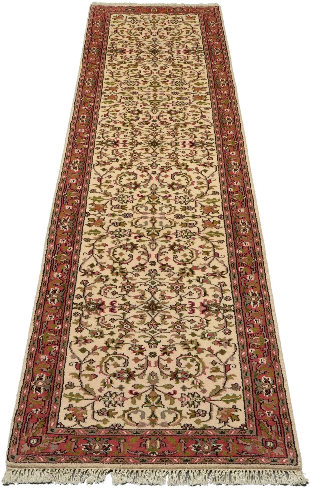 Bijar Orientteppich aus Indien, 79 × 341 cm
