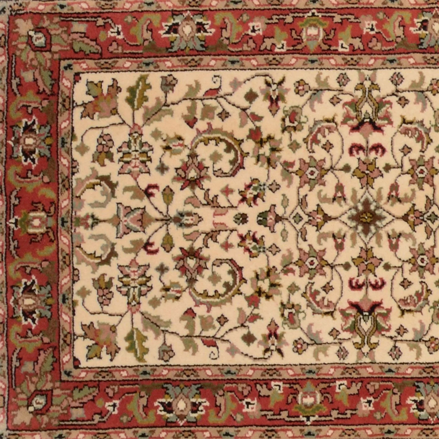 Bijar Orientteppich aus Indien, 79 × 330 cm