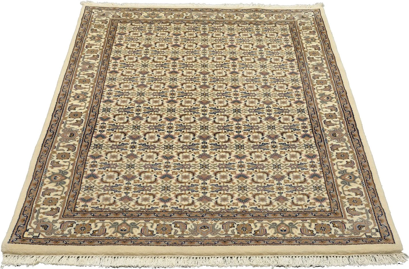 Bijar Orientteppich aus Indien, 124 × 183 cm