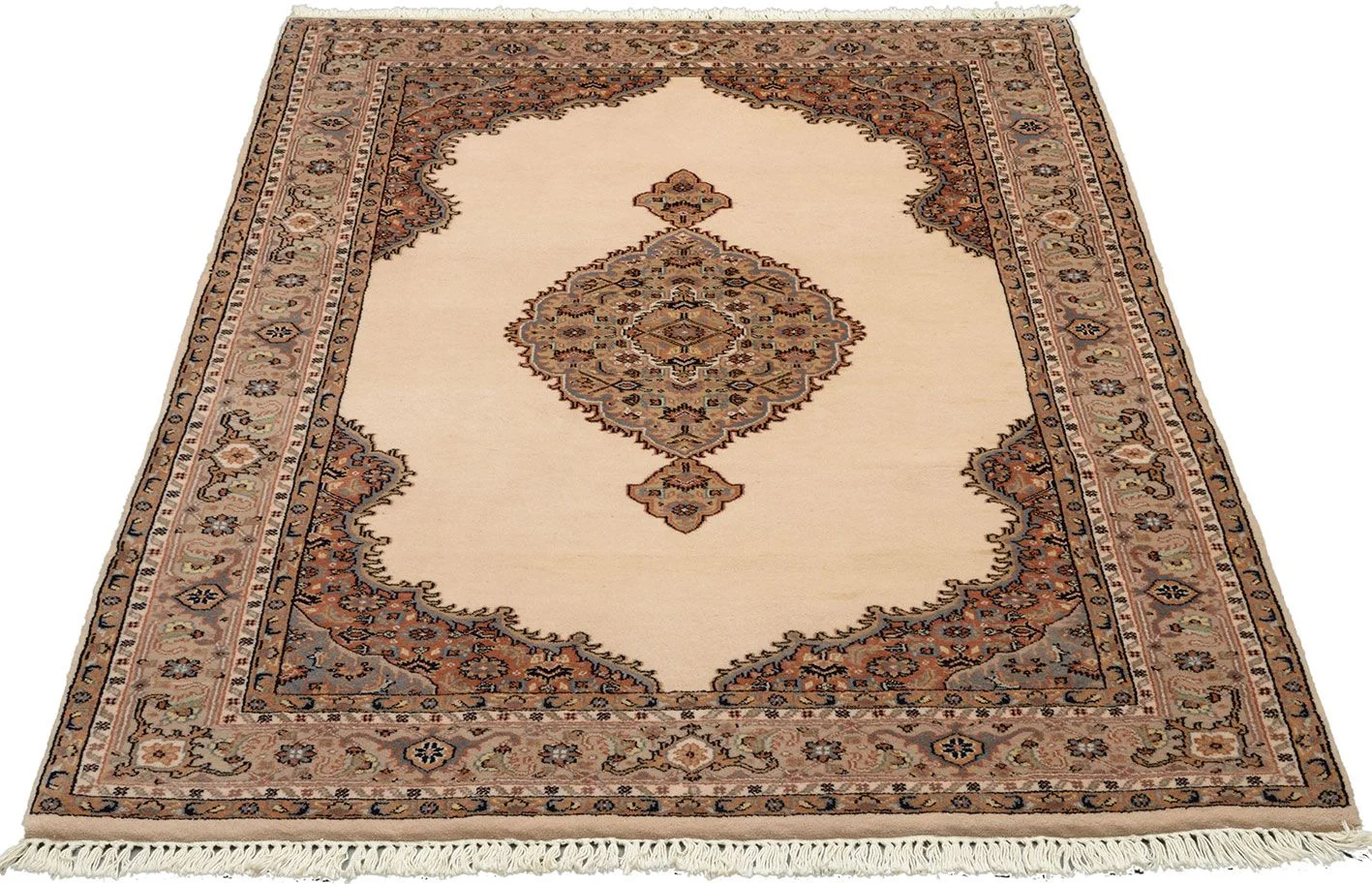 Kerman Orientteppich 122 × 188 cm aus Wolle, handgeknüpft