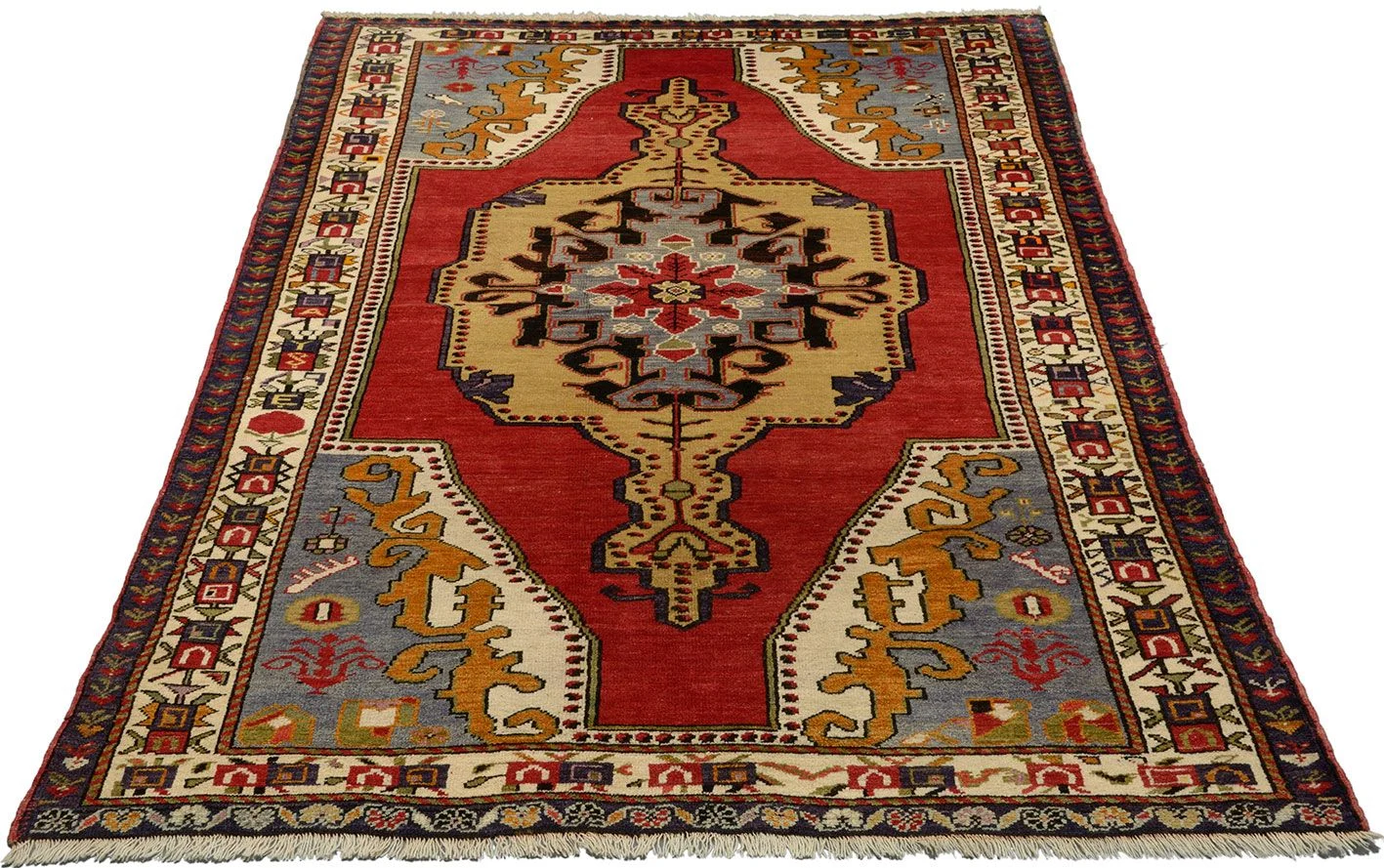 Handgeknüpfter Orientteppich, 150 × 230 cm, Wolle