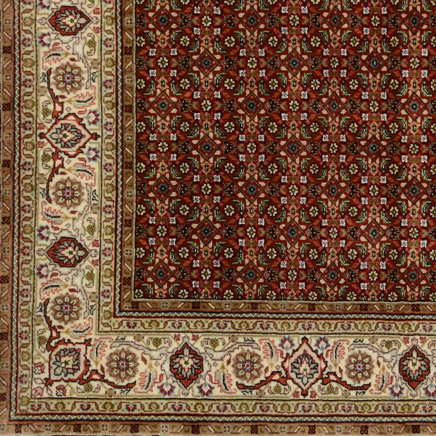 Handgeknüpfter Täbriz Orientteppich 201 × 247 cm