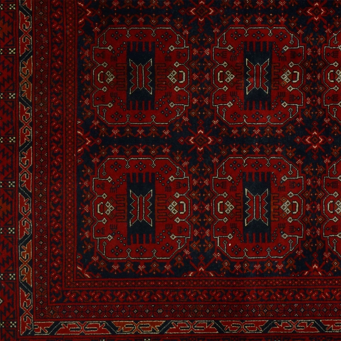 Handgeknüpfter Orientteppich, 150 × 191 cm, Wolle