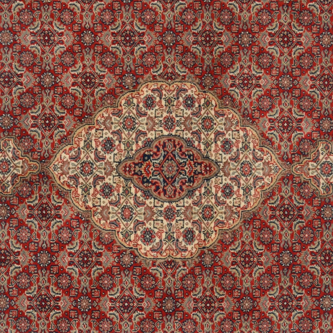 Täbriz Orientteppich aus Indien, 200 × 255 cm