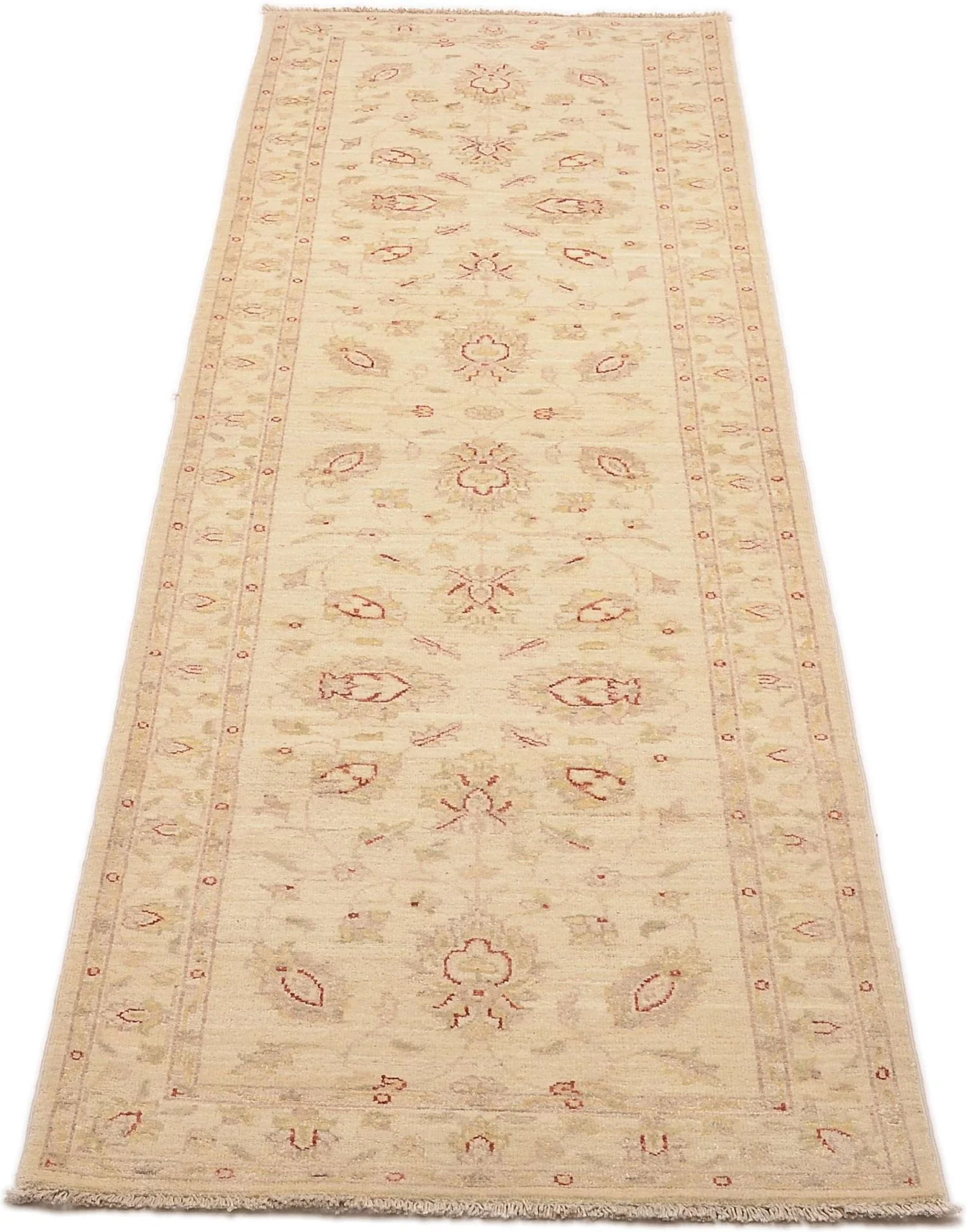 orientteppich-ziegler-81-x-294-cm-schurwolle-handgeknupft-laufer-1 Handgeknüpfter Ziegler Orientteppich, 81 × 294 cm, Wolle