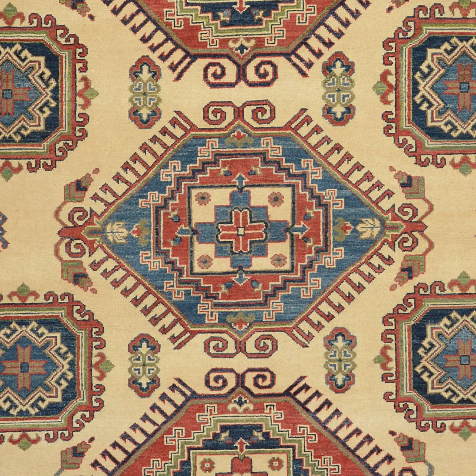 Kazak Orientteppich 171 × 237 cm aus Wolle, handgeknüpft