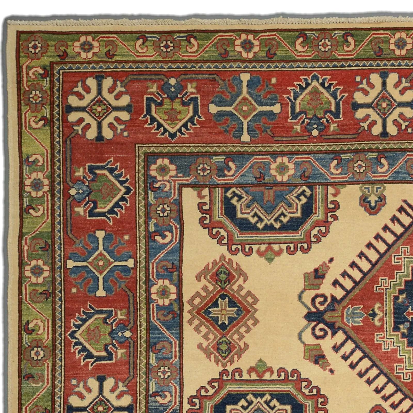 Kazak Orientteppich 171 × 237 cm aus Wolle, handgeknüpft