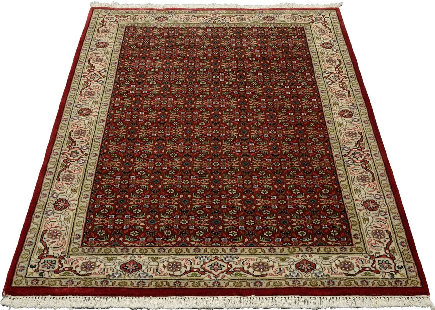 Täbriz Orientteppich aus Indien, 126 × 187 cm