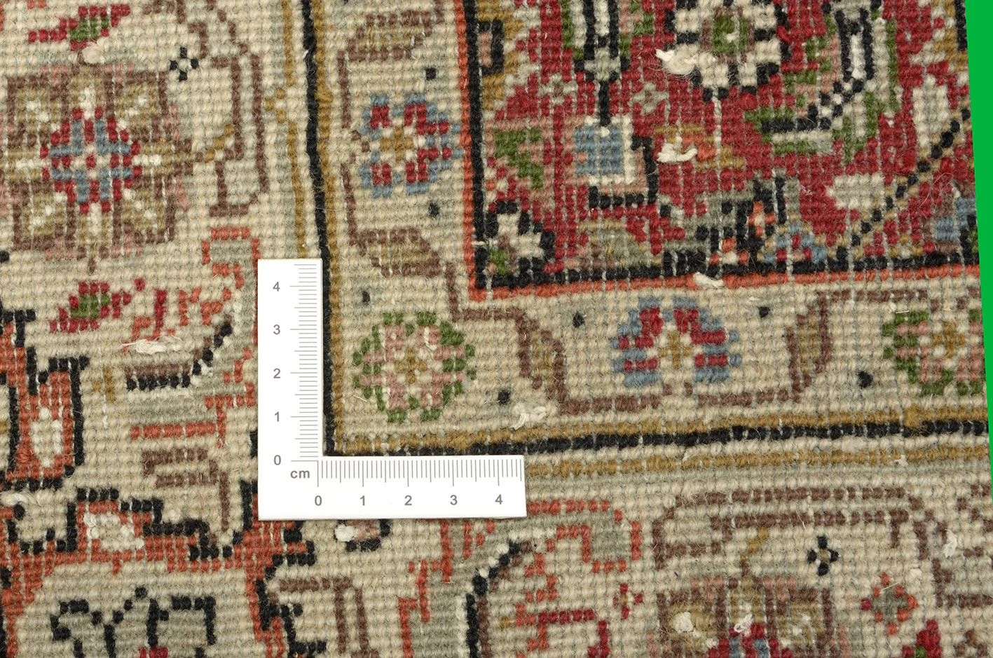 Täbriz Orientteppich aus Indien, 126 × 187 cm