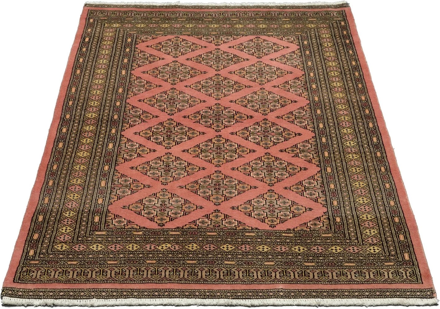 Orientteppich 123 × 182 cm aus Wolle, handgeknüpft