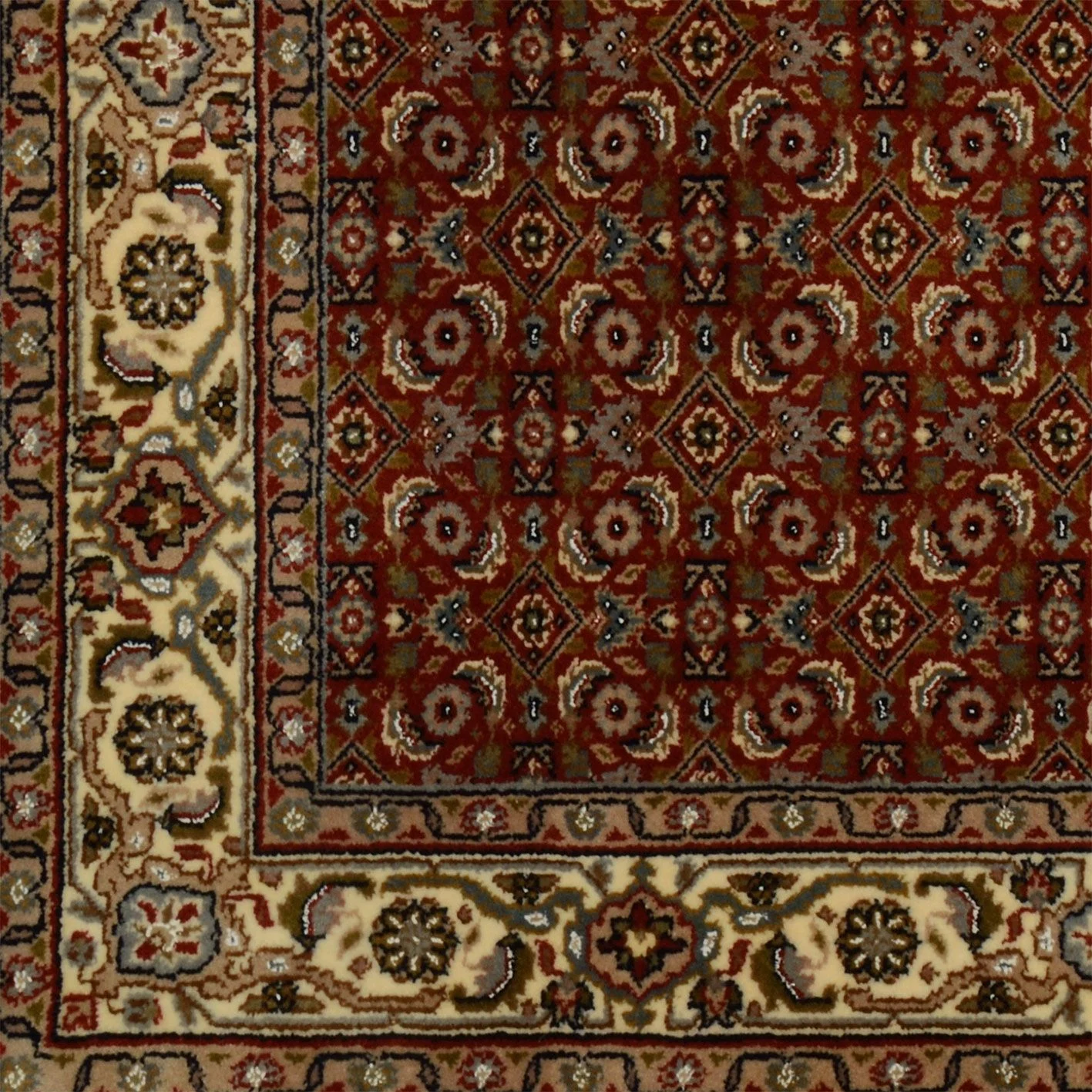 orientteppich-tabriz-121-x-180-cm-schurwolle-handgeknupft-3 Handgeknüpfter Täbriz Orientteppich 121 × 180 cm
