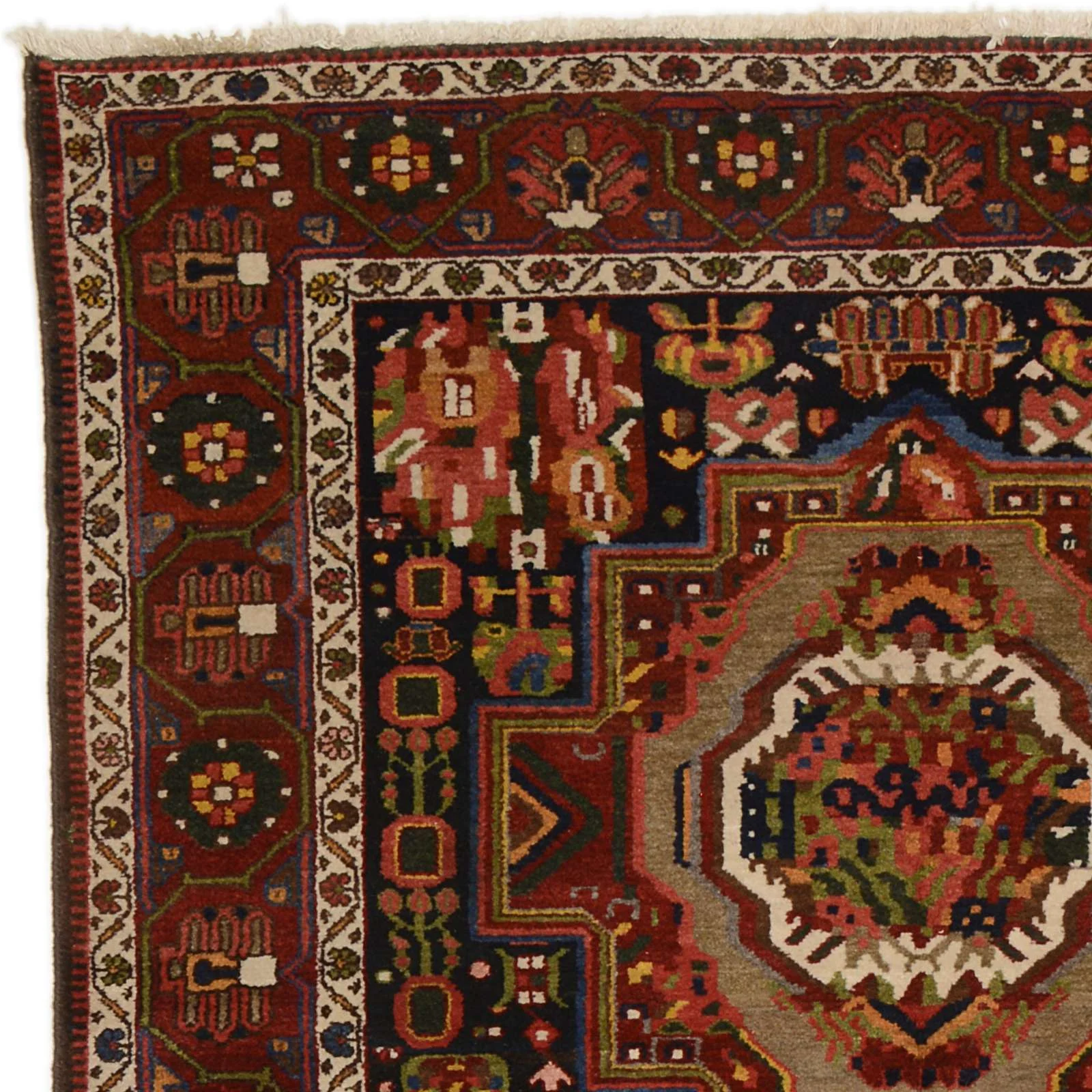 Handgeknüpfter Hosseinabad Perserteppich 163 × 320 cm