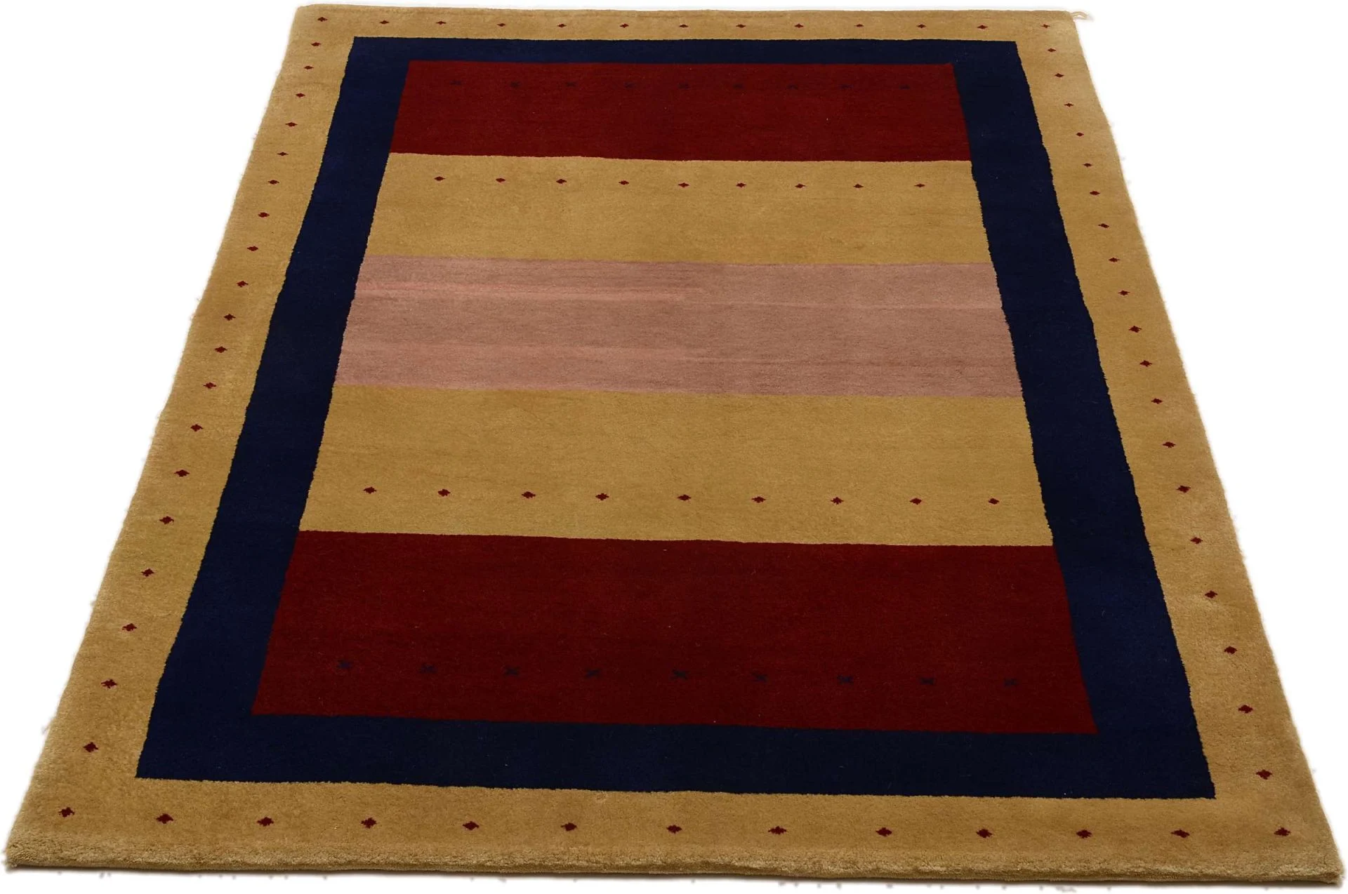 Loribaft Orientteppich 122 × 181 cm aus Wolle, handgeknüpft