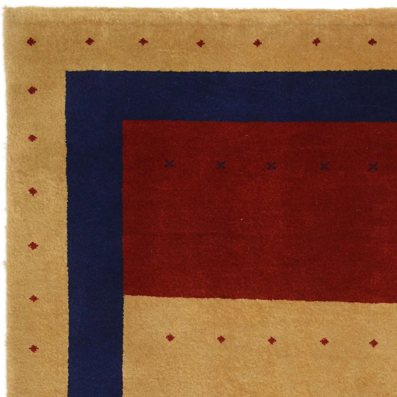 Loribaft Orientteppich 122 × 181 cm aus Wolle, handgeknüpft