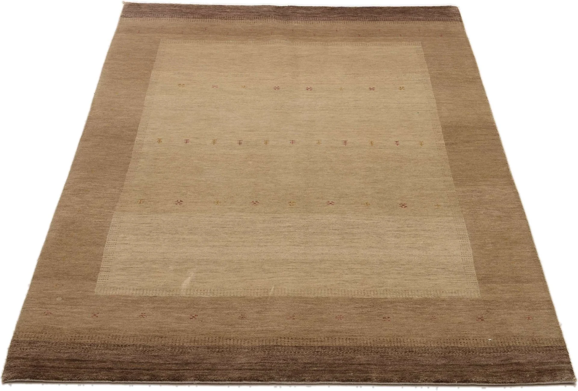 Loribaft Orientteppich 122 × 181 cm aus Wolle, handgeknüpft