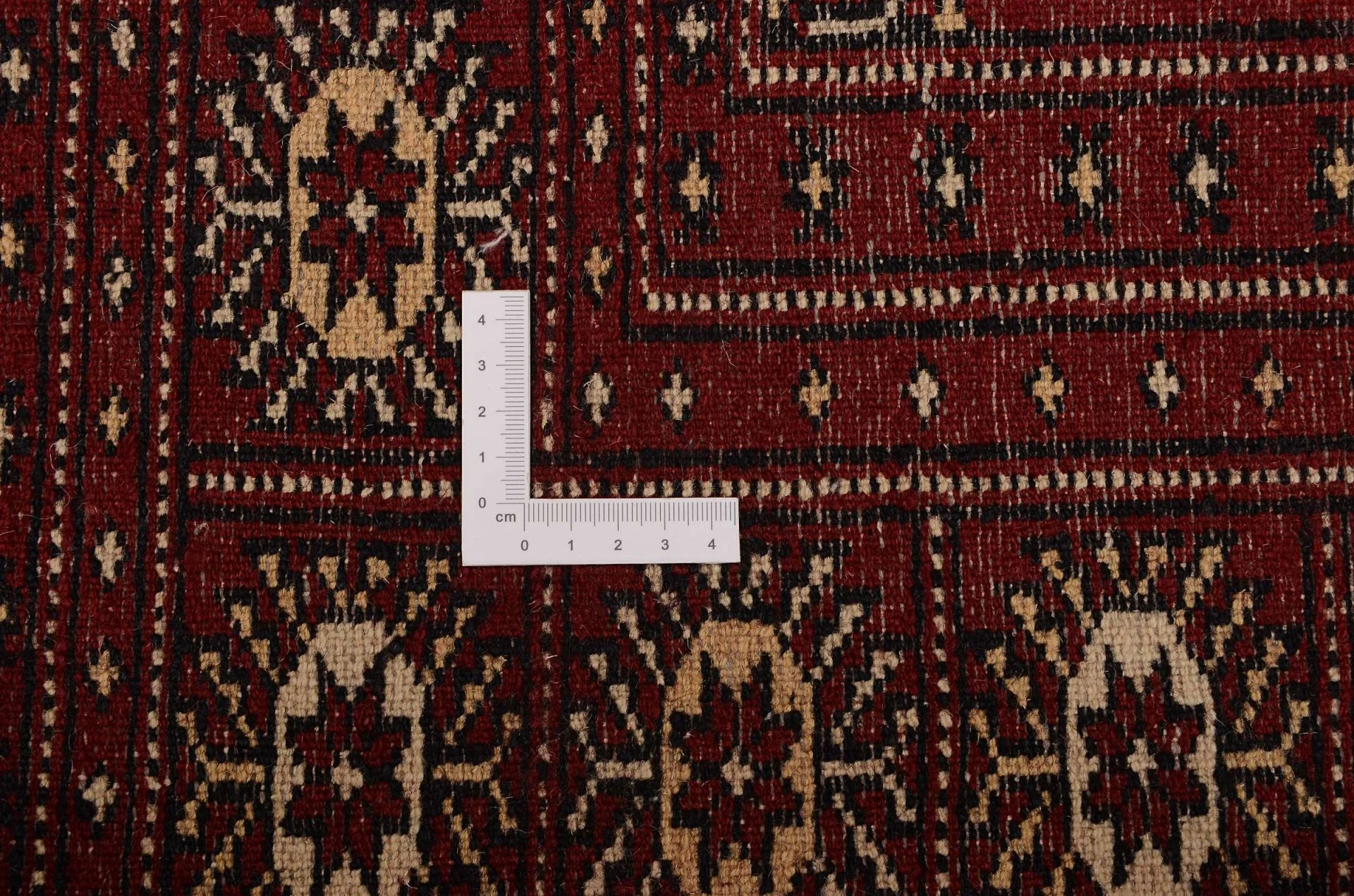 orientteppich-buchara-120-x-176-cm-schurwolle-handgeknupft-tekke-6 Handgeknüpfter Orientteppich 120 × 176 cm