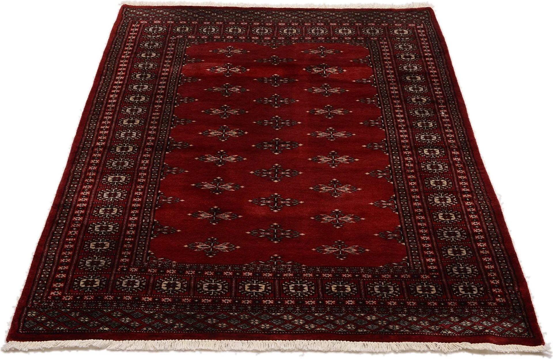 orientteppich-buchara-121-x-180-cm-schurwolle-handgeknupft-1 Orientteppich aus Pakistan, 121 × 180 cm