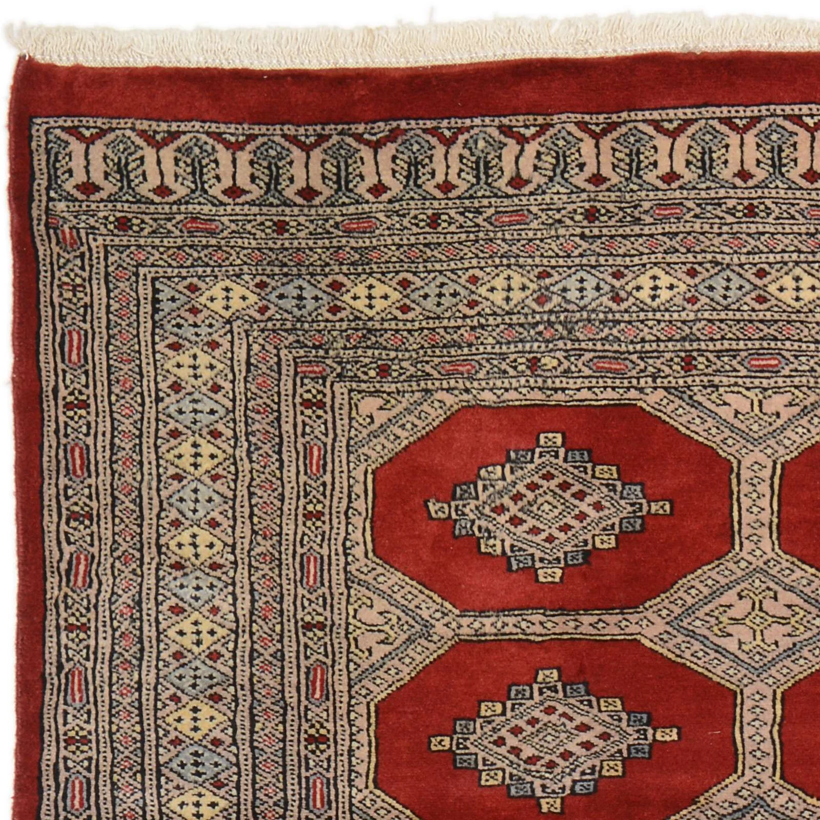 Orientteppich 121 × 187 cm aus Wolle, handgeknüpft