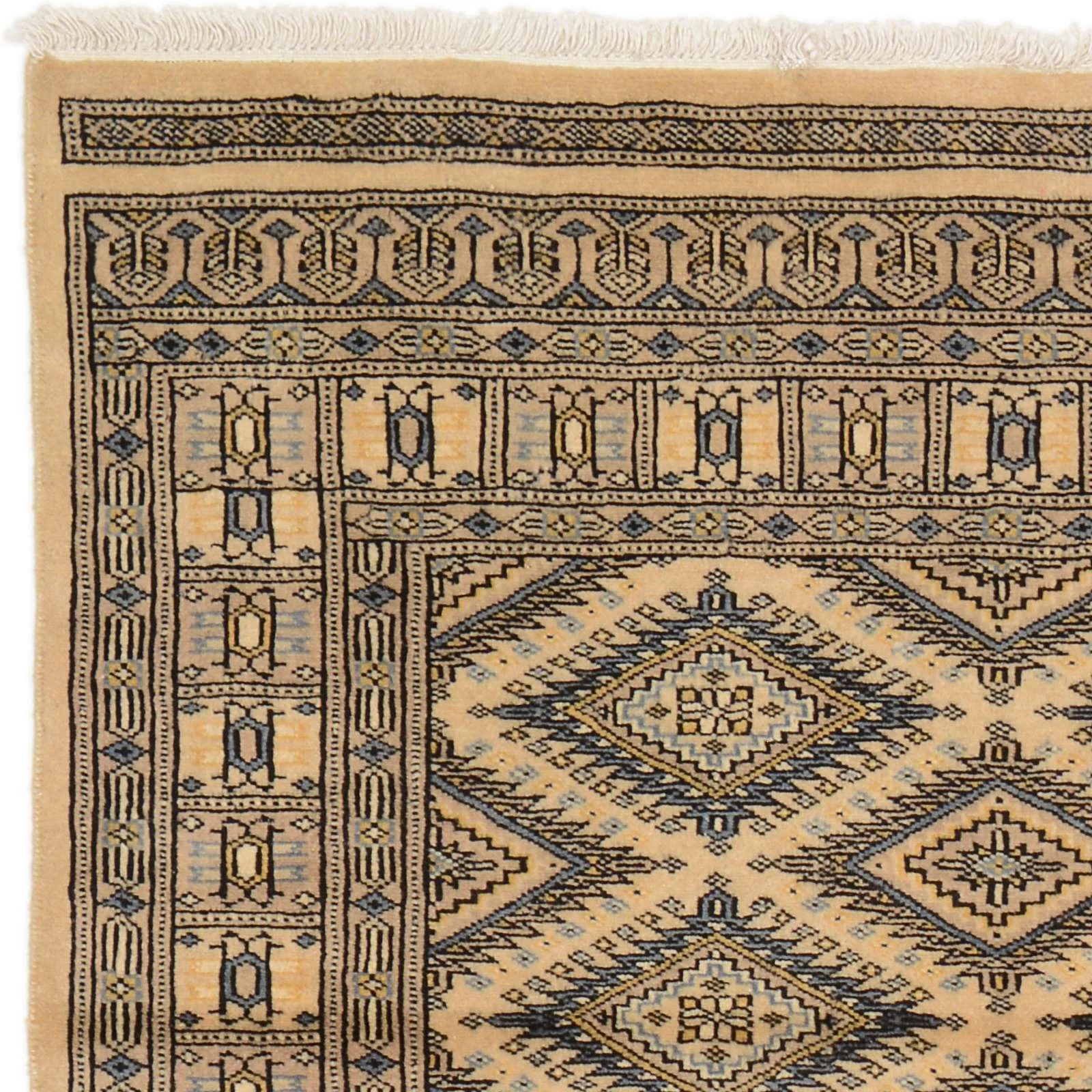 Handgeknüpfter Orientteppich, 118 × 190 cm, Wolle
