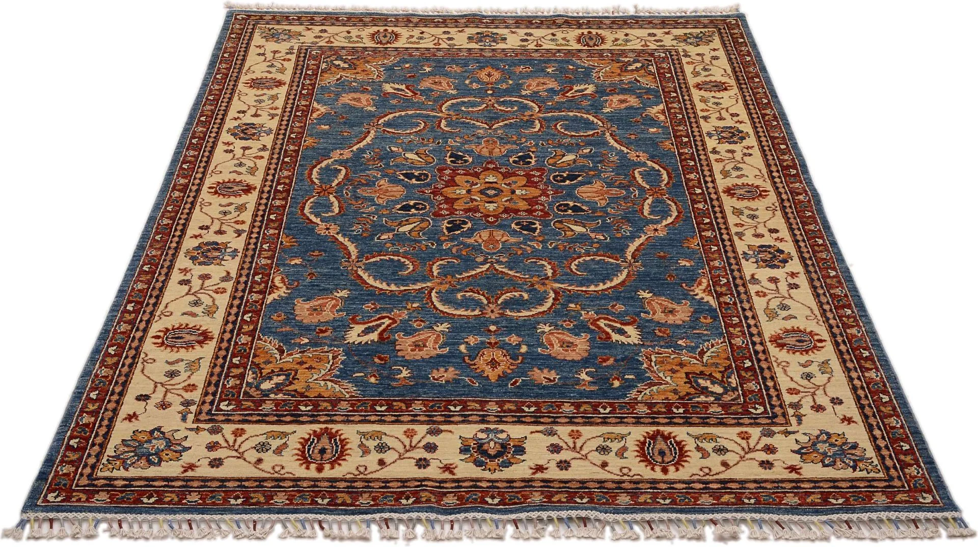 Handgeknüpfter Samarkand Orientteppich 178 × 240 cm
