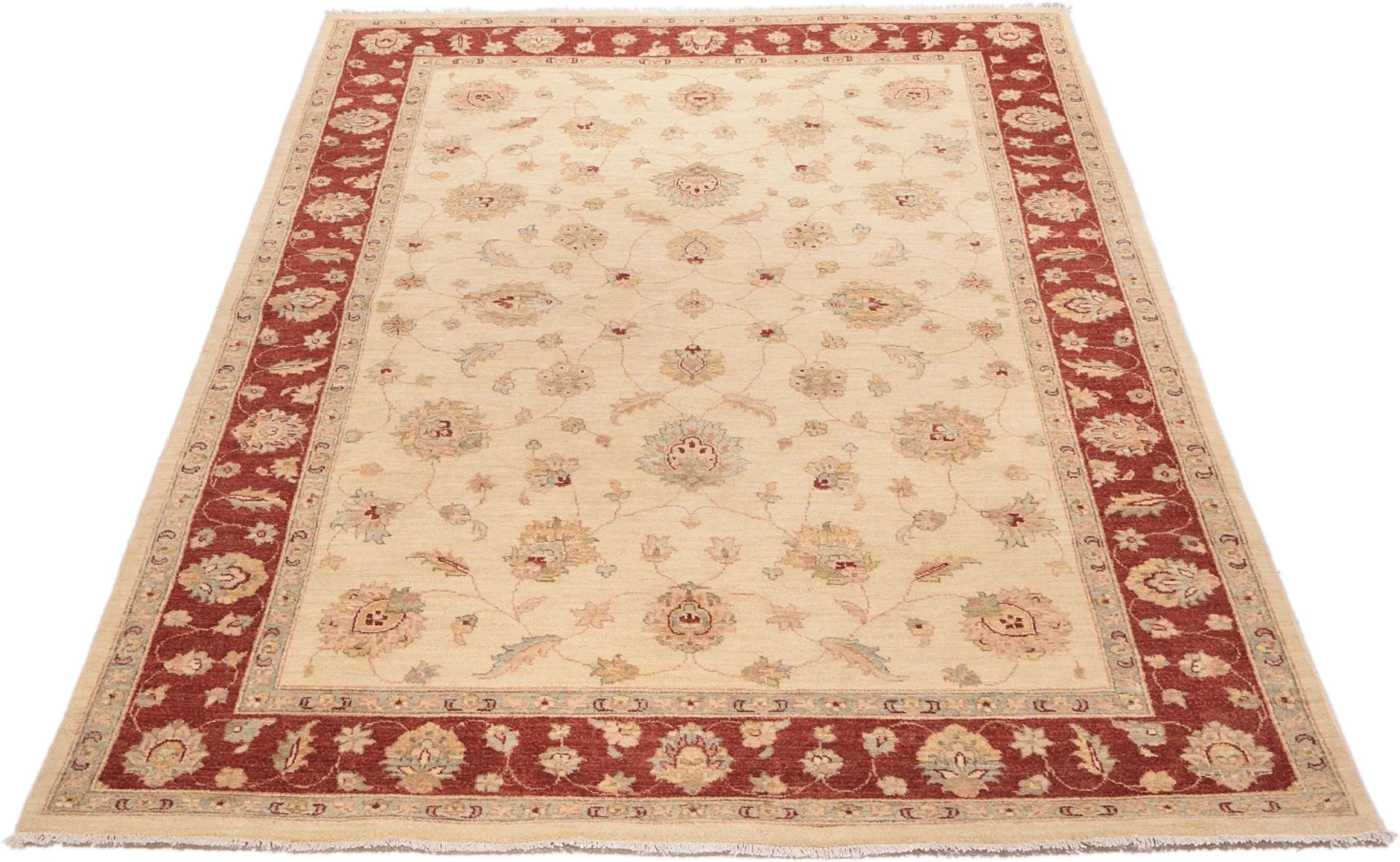 Ziegler Orientteppich aus Afghanistan, 168 × 247 cm