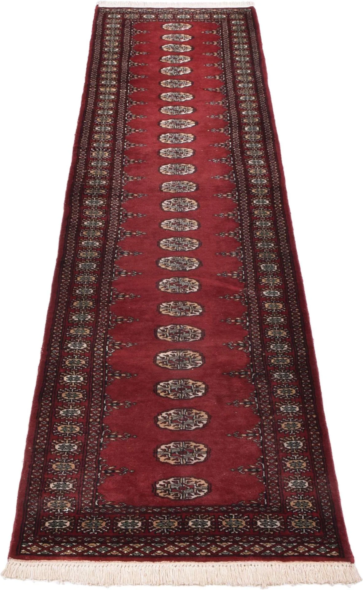 Orientteppich 76 × 359 cm aus Wolle, handgeknüpft